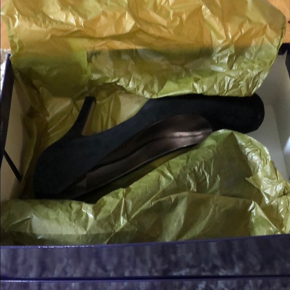 Madden girl black suede pumps - Picture 6 of 7